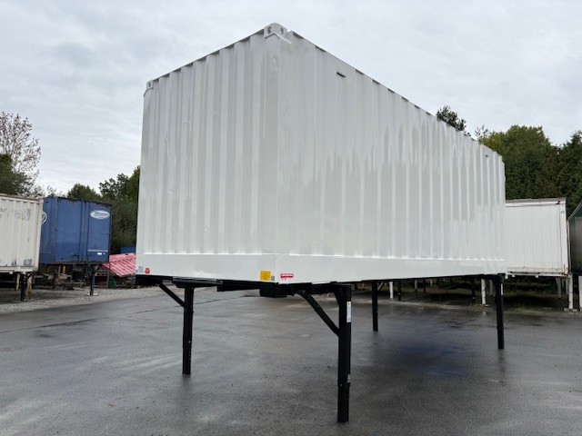 Wechselkoffer, Stahl gesickt | BDF-System 7.450 mm lang, LACK NEU!!
