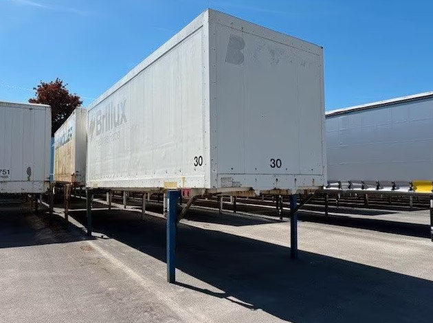 Wechselkoffer, isoliert | BDF-System 7.450 mm, Portaltüren