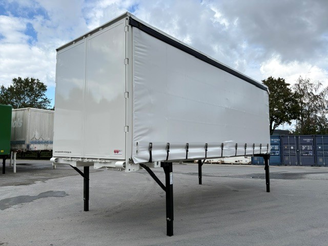 Wechselpritsche, Schiebeplane | BDF-System, 7.450 mm lang, LACK + PLANE NEU!