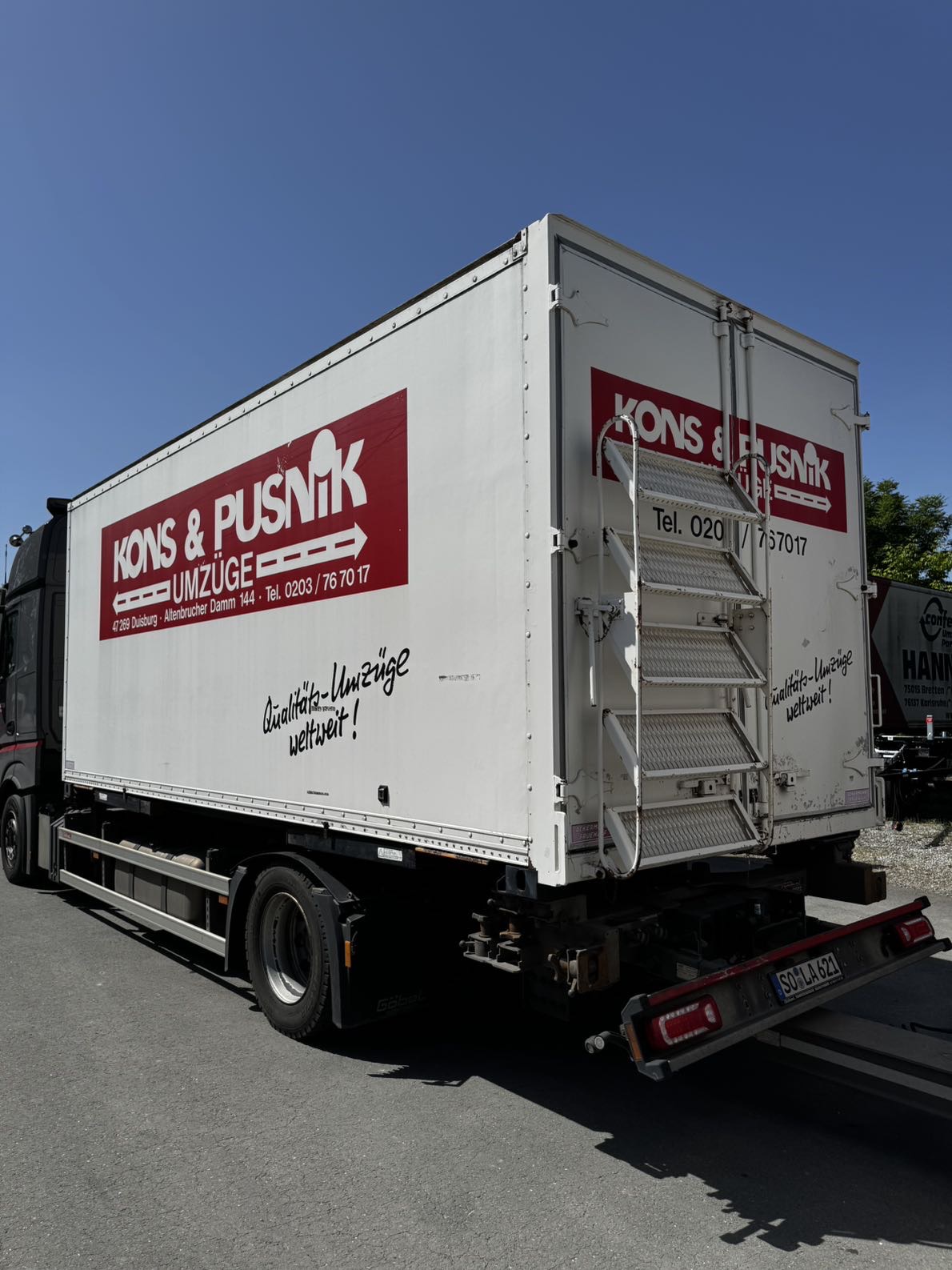 Wechselkoffer, Plywood | BDF-System 6.200 mm!!  mit Portaltür