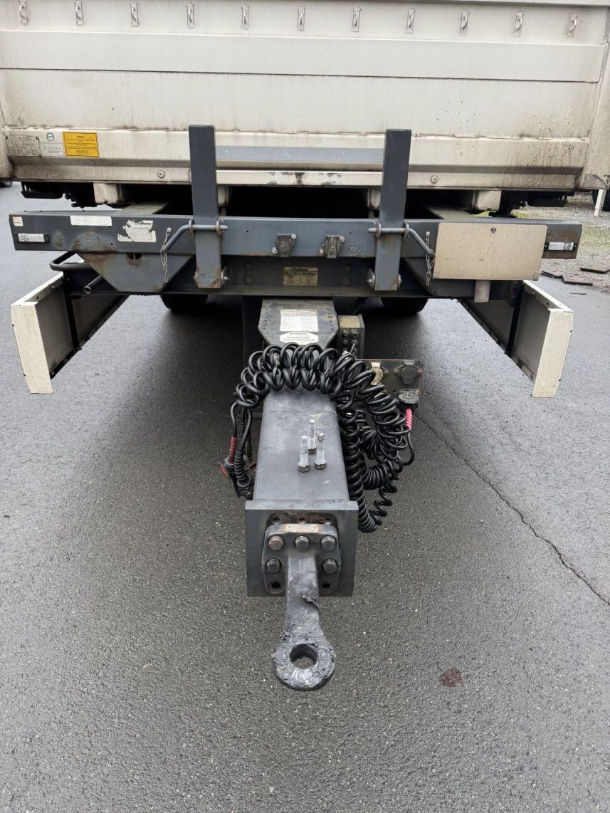 Zentralachs Wechselverkehrsanhänger | Standard R22,5 hochgekuppelt,