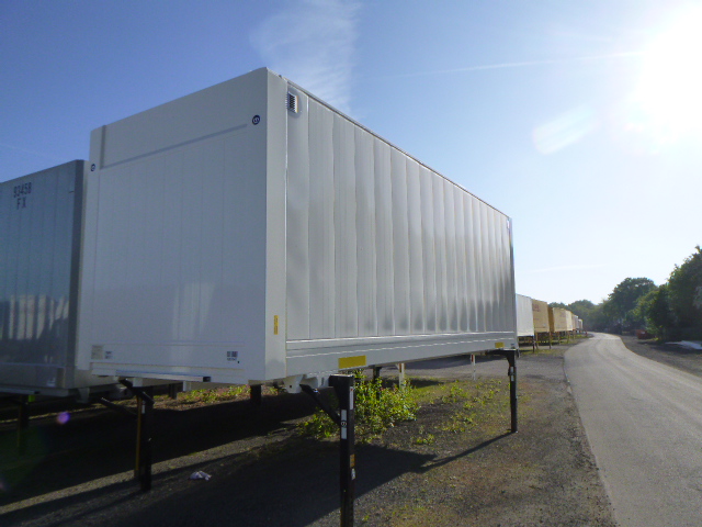 Wechselkoffer, Stahl glatt | BDF-System, 7.450 mm lang, Fabrikneu, REDUZIERTER TOP-PREIS aus geplatztem Auftrag!!