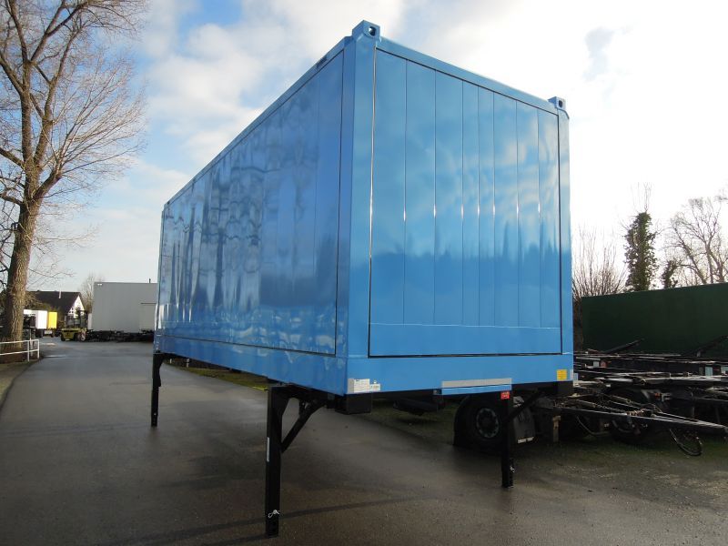 Wechselkoffer, Stahl glatt | BDF-System, 7.450 mm lang, LACK NEU