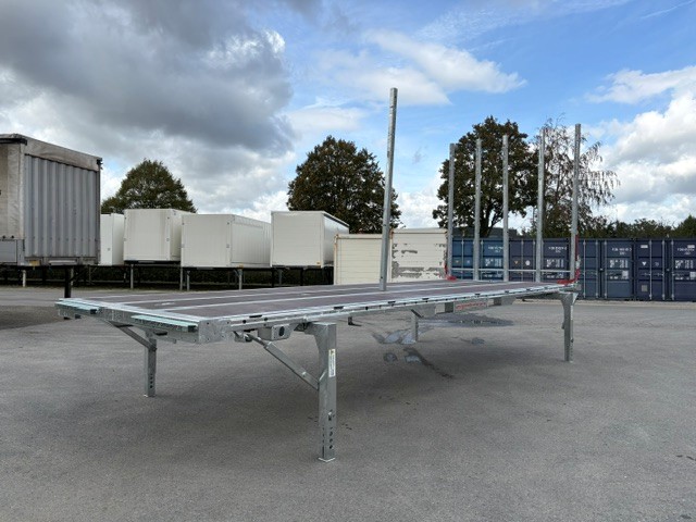 Wechselpritsche, Plateau | Wechselrahmen, BDF-System, 7.450 mm lang.