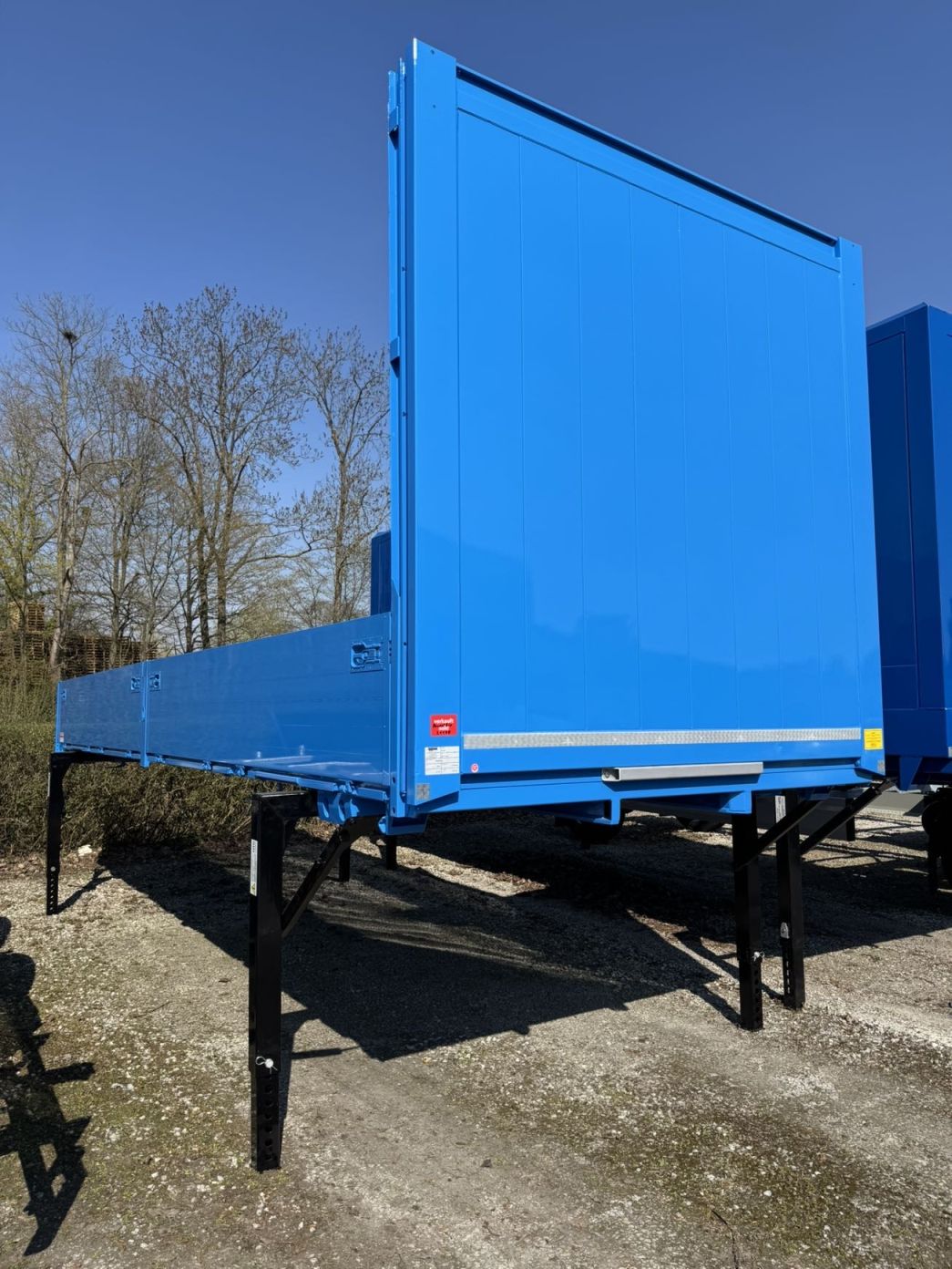 Wechelpritsche, Baustoffausführung | BDF-System 7.450 mm, LACK NEU!