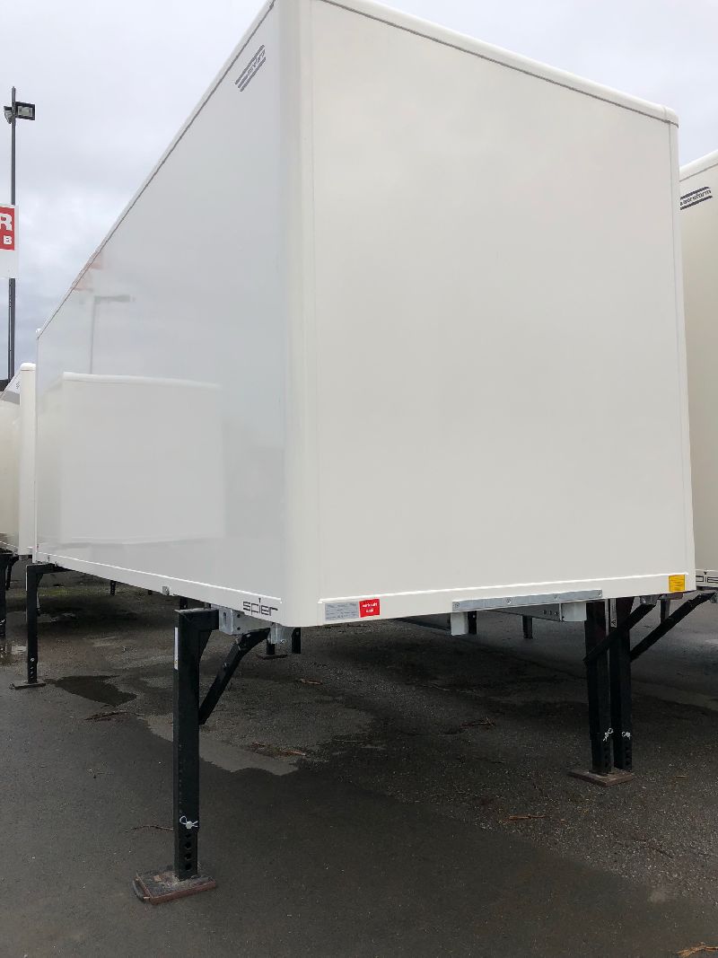 Wechselkoffer, Plywood | Plywood-Wechselkoffer, BDF-System, 7.450 mm lang.