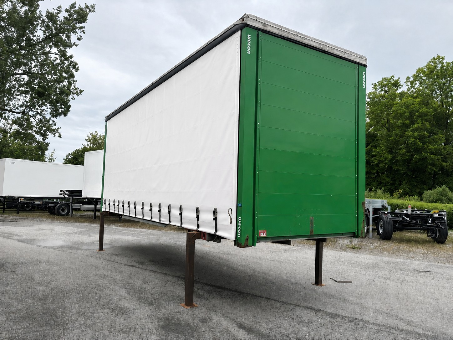 Caisse mobile, bâche coulissante | BDF-System, 7.820 mm lang, Jumbo, PLANE NEU!