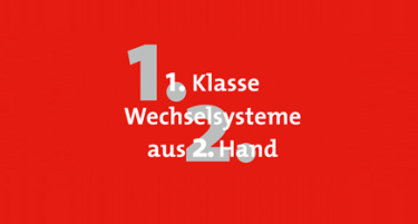 1. Klasse Wechselsysteme aus 2. Hand